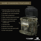 36 Can High Performance Welded Cooler with Leak Proof Seal, SmartShelf, Tie Down Slots and Adjustable Carry Strap