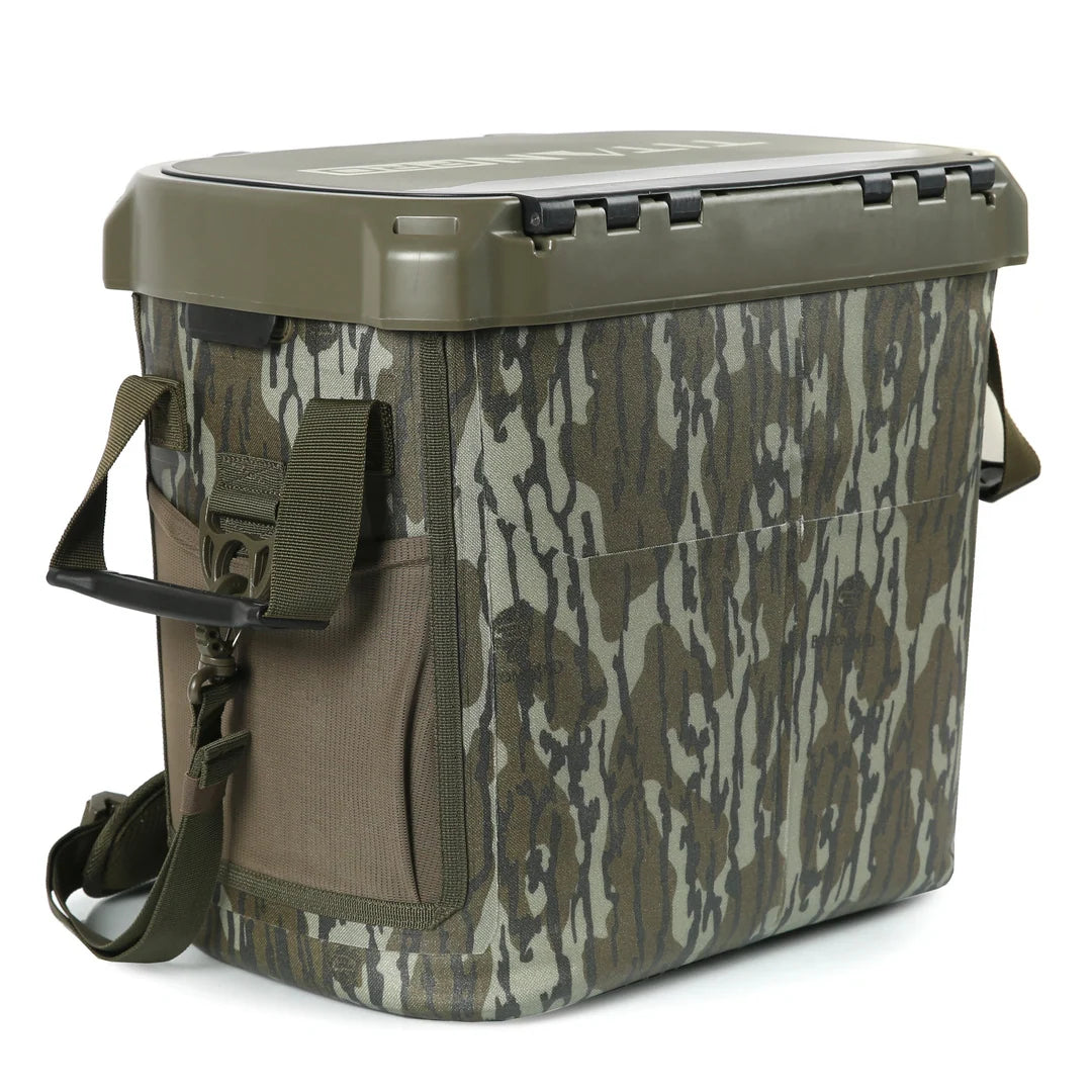 36 Can High Performance Welded Cooler with Leak Proof Seal, SmartShelf, Tie Down Slots and Adjustable Carry Strap