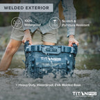 36 Can High Performance Welded Cooler with Leak Proof Seal, SmartShelf, Tie Down Slots and Adjustable Carry Strap