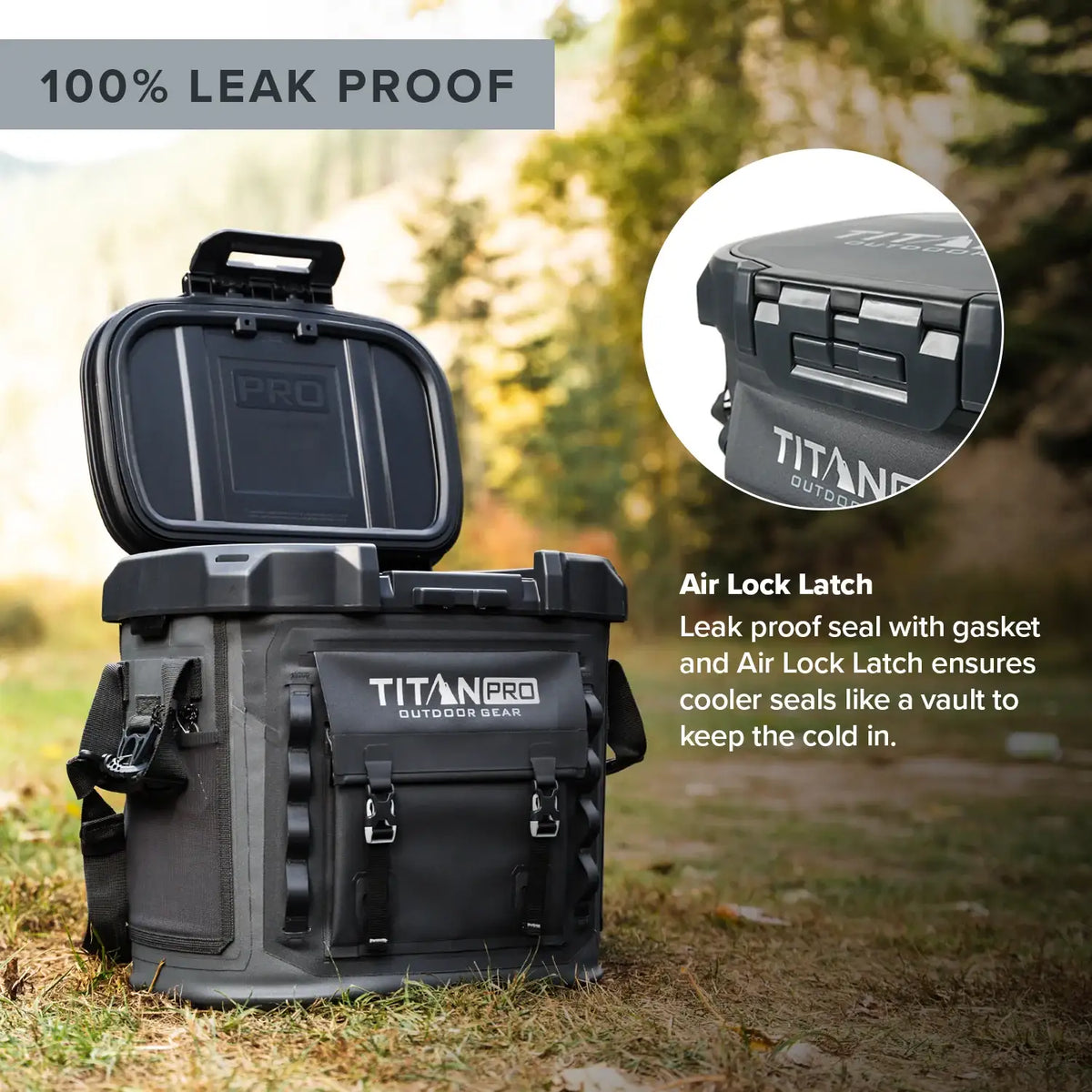 36 Can High Performance Welded Cooler with Leak Proof Seal, SmartShelf, Tie Down Slots and Adjustable Carry Strap