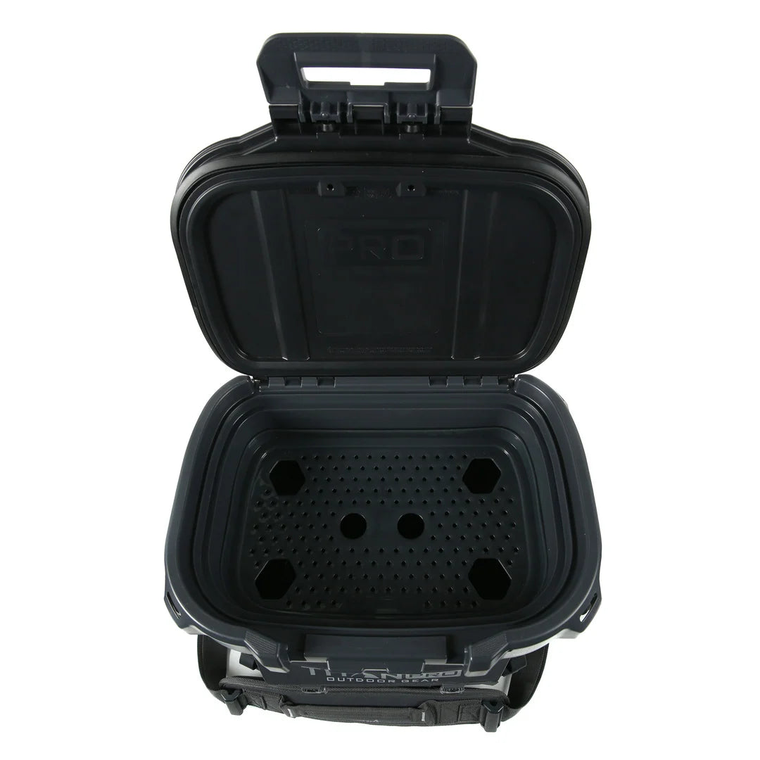 36 Can High Performance Welded Cooler with Leak Proof Seal, SmartShelf, Tie Down Slots and Adjustable Carry Strap