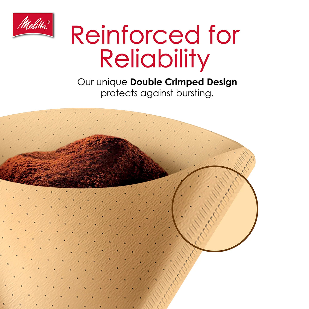 #4 Cone Coffee Filters in Natural Brown Paper