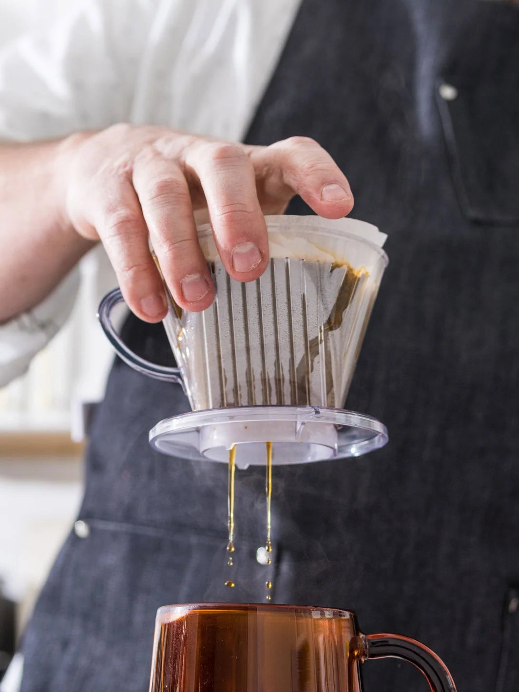 #4 Paper Coffee Filters in Bleached White, 100 per Pack