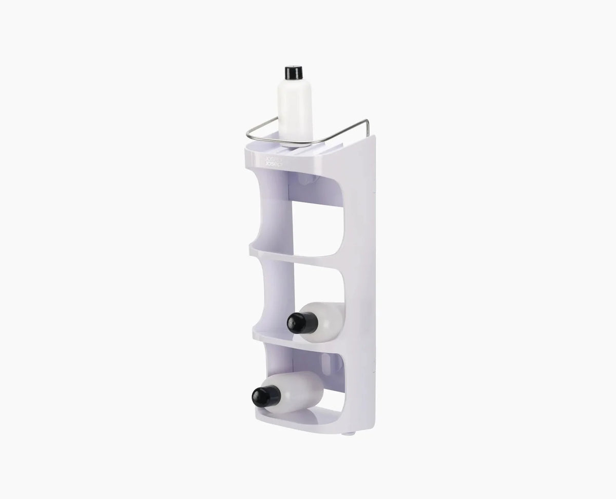 4-Tier White Shower Shelf