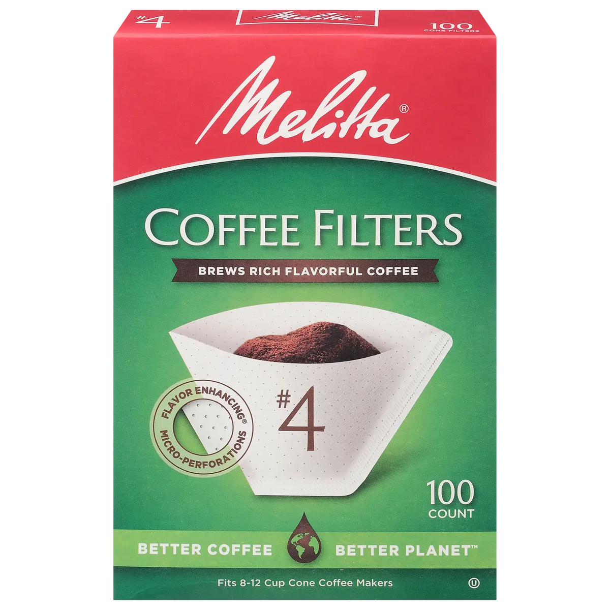 #4 White Cone Coffee Filters