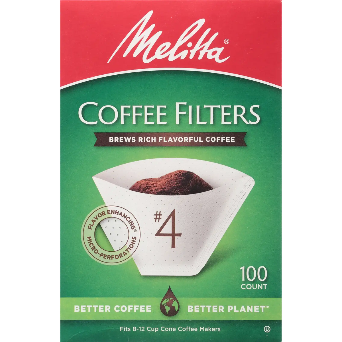 #4 White Cone Coffee Filters