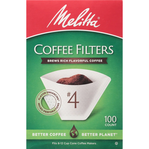 #4 White Cone Coffee Filters