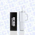 40oz Sublimation Tumbler with Built-In Wireless Speaker, Sound Lighting, Removable Handle and Stainless Steel Straw