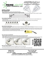 4ft Three-Lamp LED Shop Light Fixture