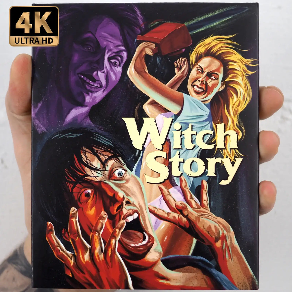 4K UHD and Blu-ray Witch Story 2-Disc Horror Film Set