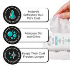 50-Count Deodorizing Pet Wipes