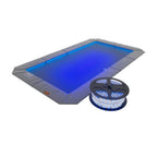 55-Foot RGBW LED Trampoline Lighting System with UHF Remote, Mounting Clips and Waterproof Outdoor Connection