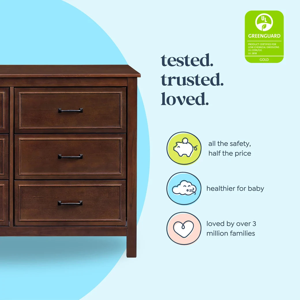 6-Drawer Double Dresser