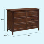 6-Drawer Double Dresser