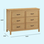 6-Drawer Double Dresser