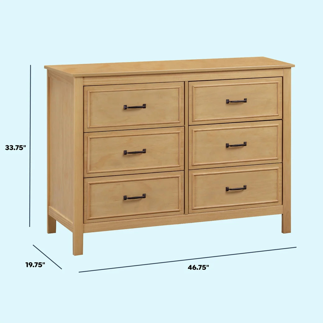 6-Drawer Double Dresser