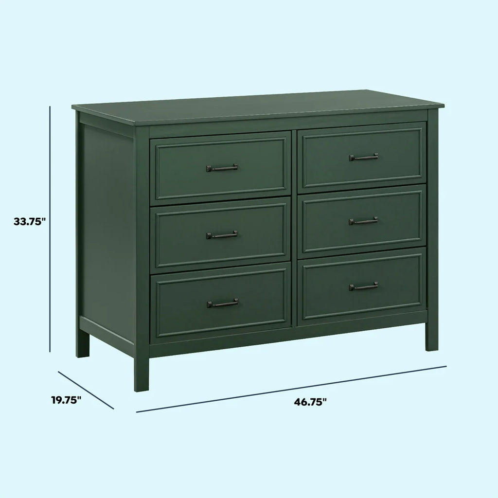 6-Drawer Double Dresser