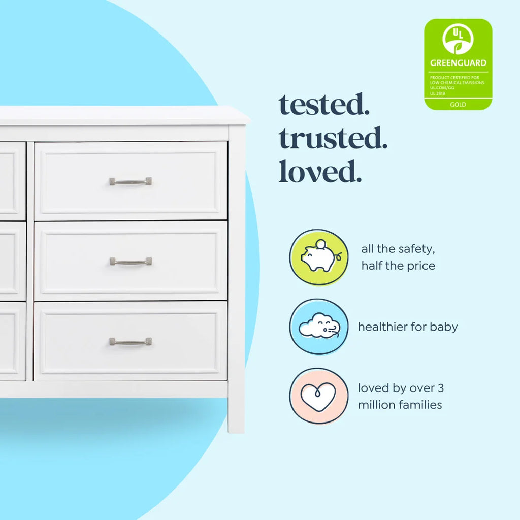 6-Drawer Double Dresser