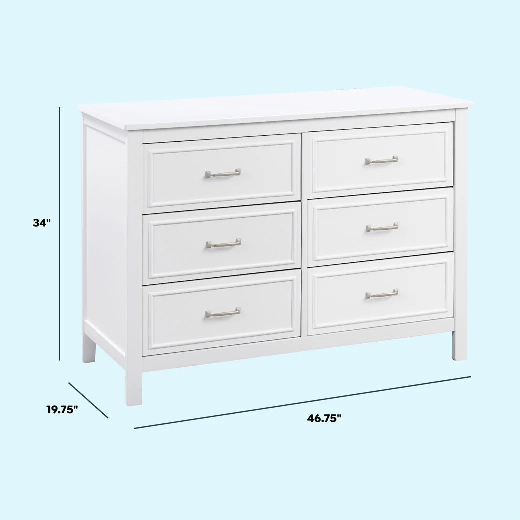6-Drawer Double Dresser