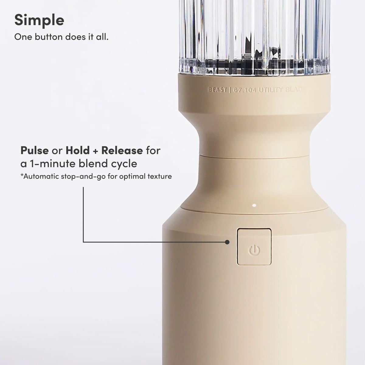 600W Mini Personal Blender