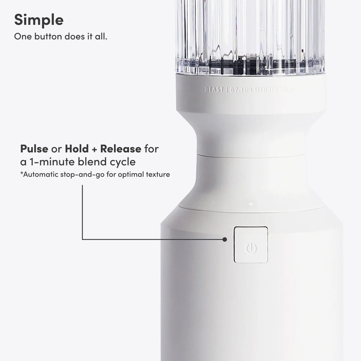 600W Mini Personal Blender