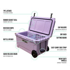 65-Quart Wheeled Cooler