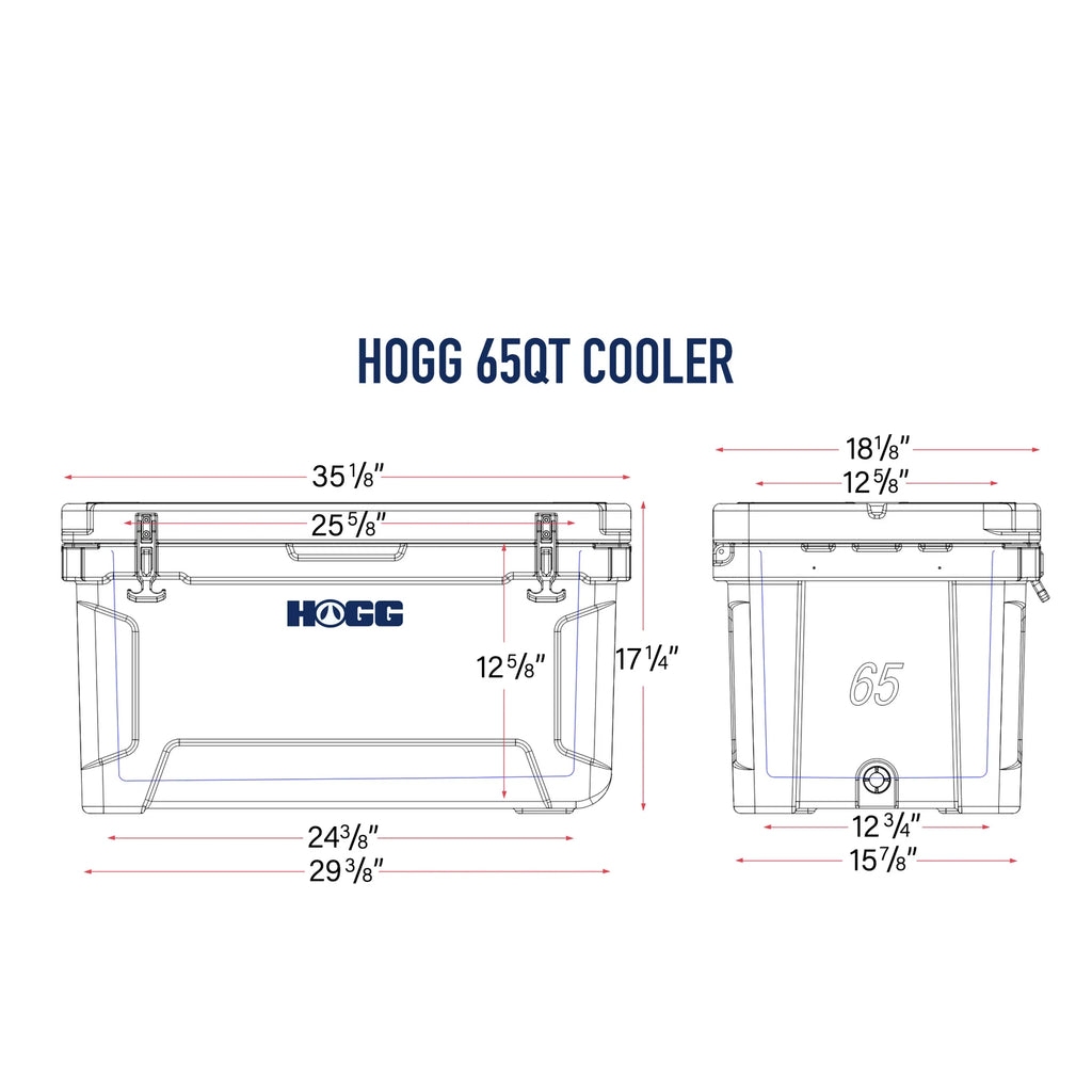 65-Quart Wheeled Cooler