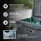 65-Quart Wheeled Cooler