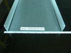 7-9/16-Inch Wide Fluorescent Wraparound Replacement Lens in Clear
