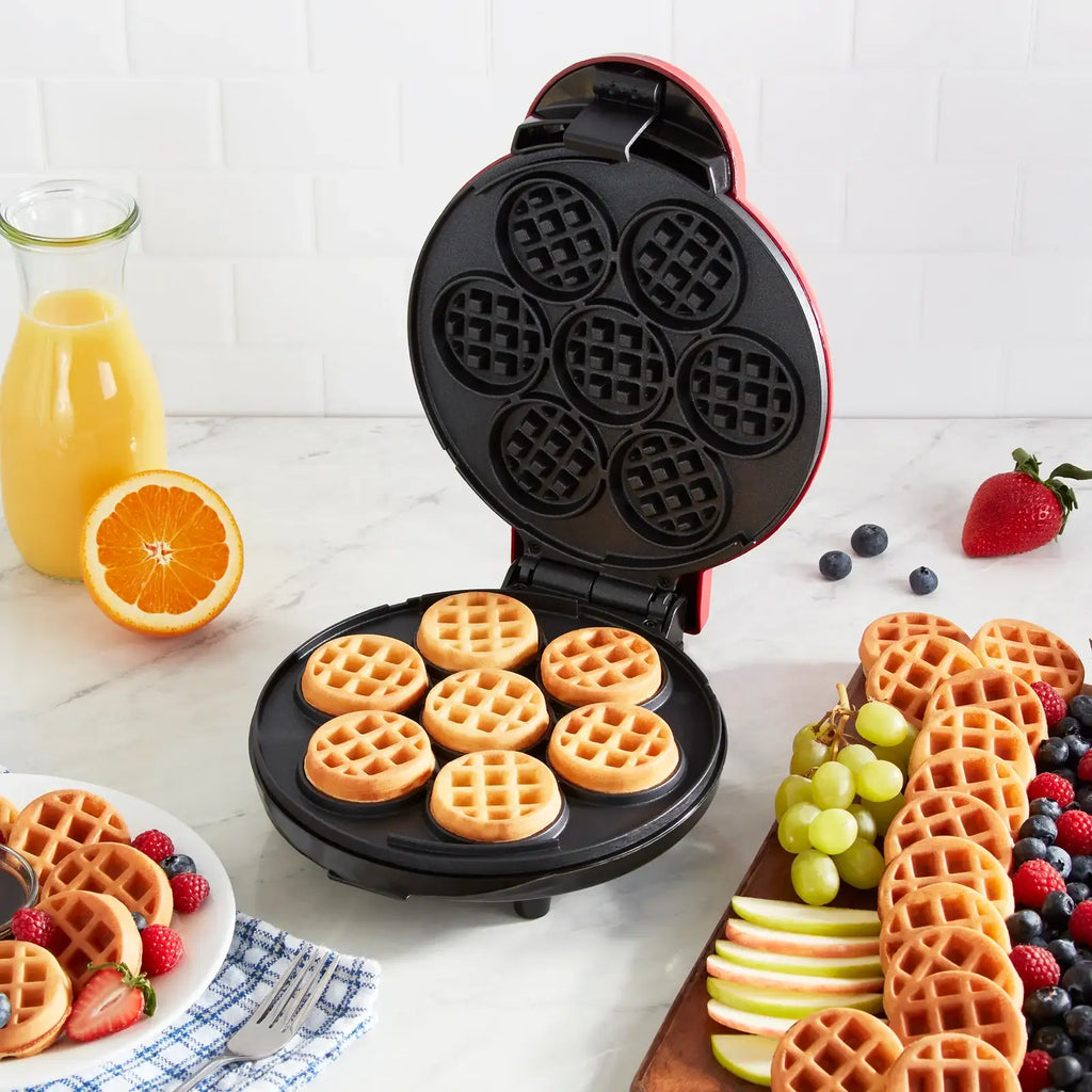 7-Bite Nonstick Waffle Maker