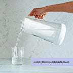 7-Cup Glass Water Filter Pitcher