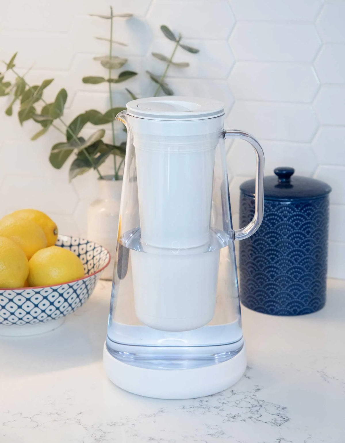 7-Cup Glass Water Filter Pitcher