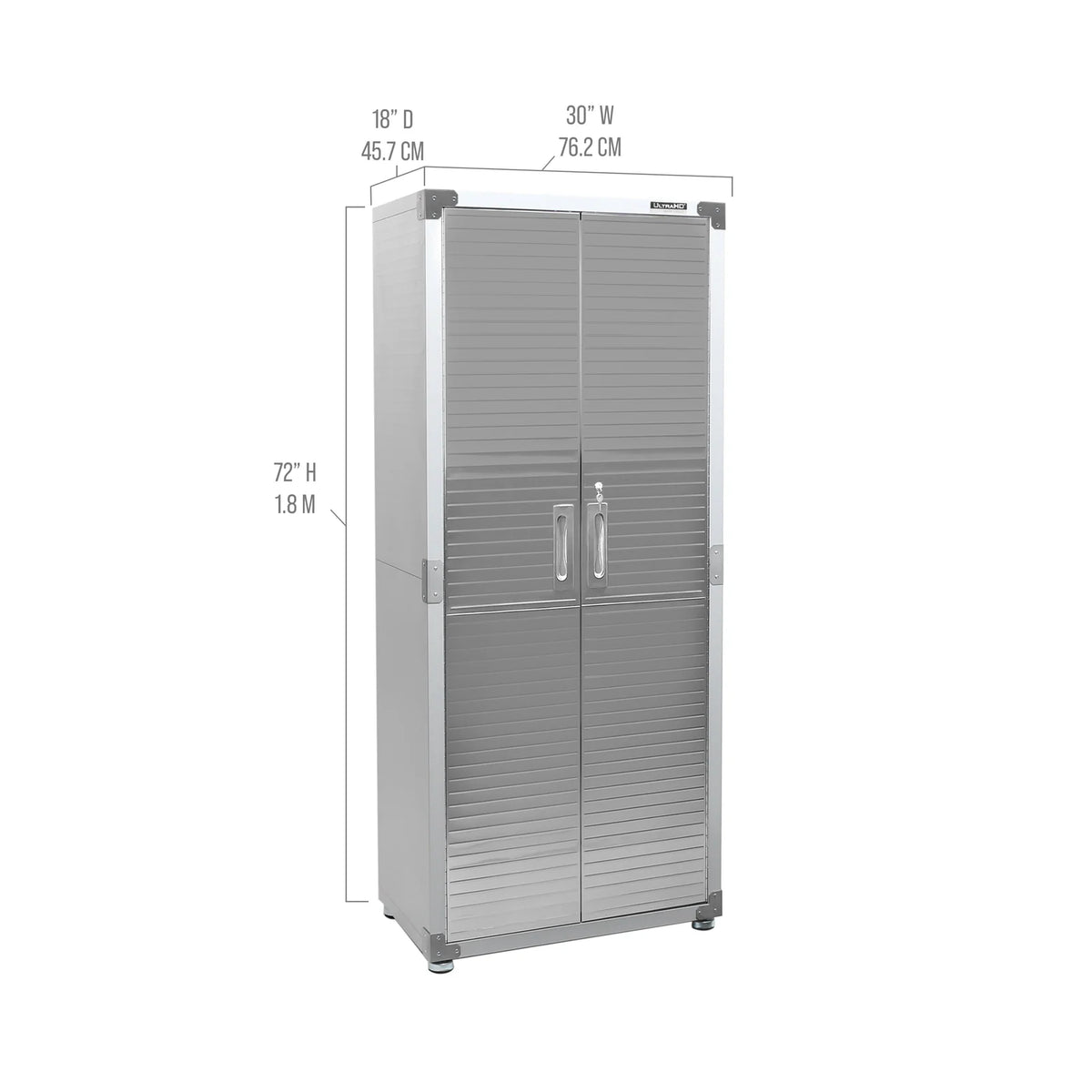 72-Inch Steel Storage Cabinet