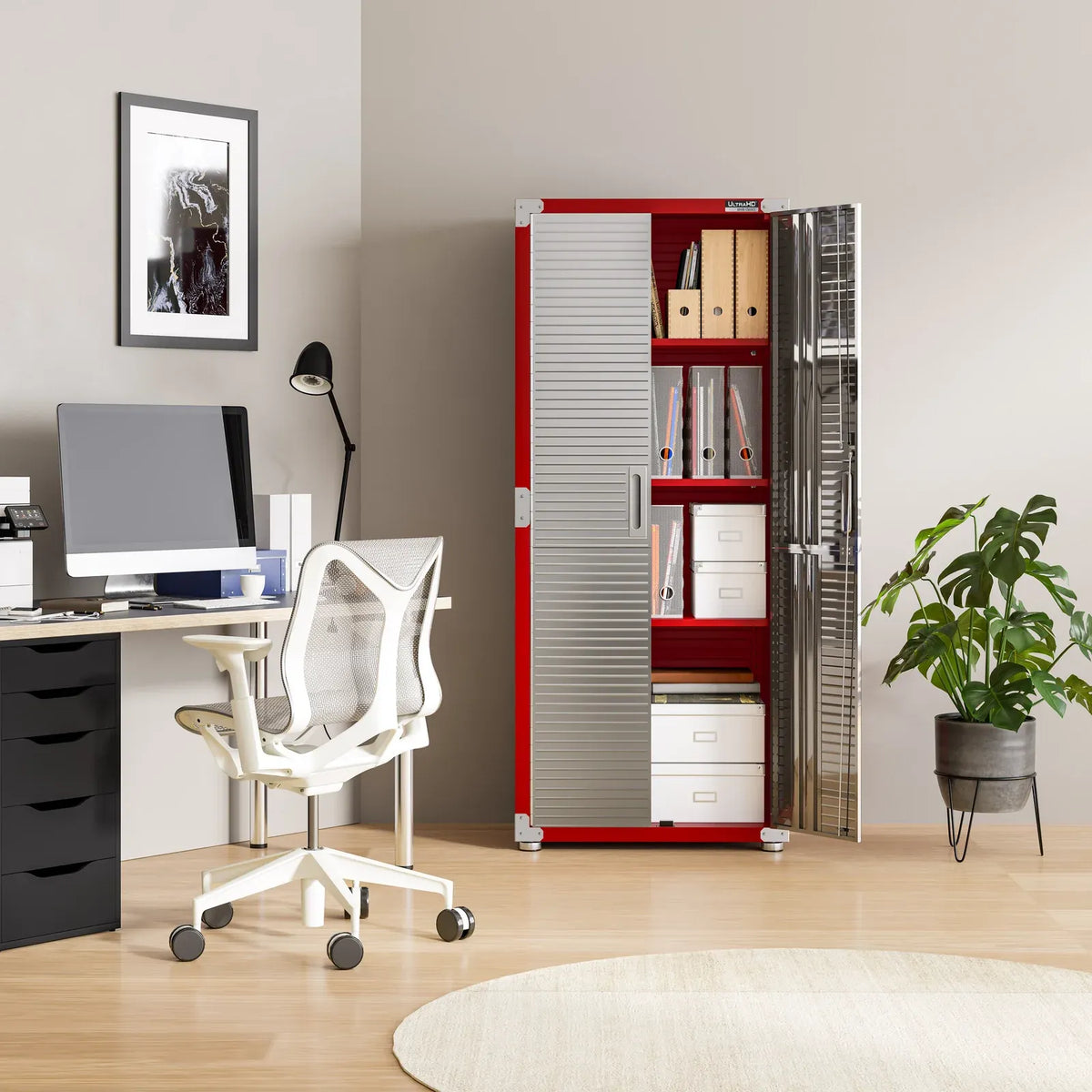 72-Inch Steel Storage Cabinet