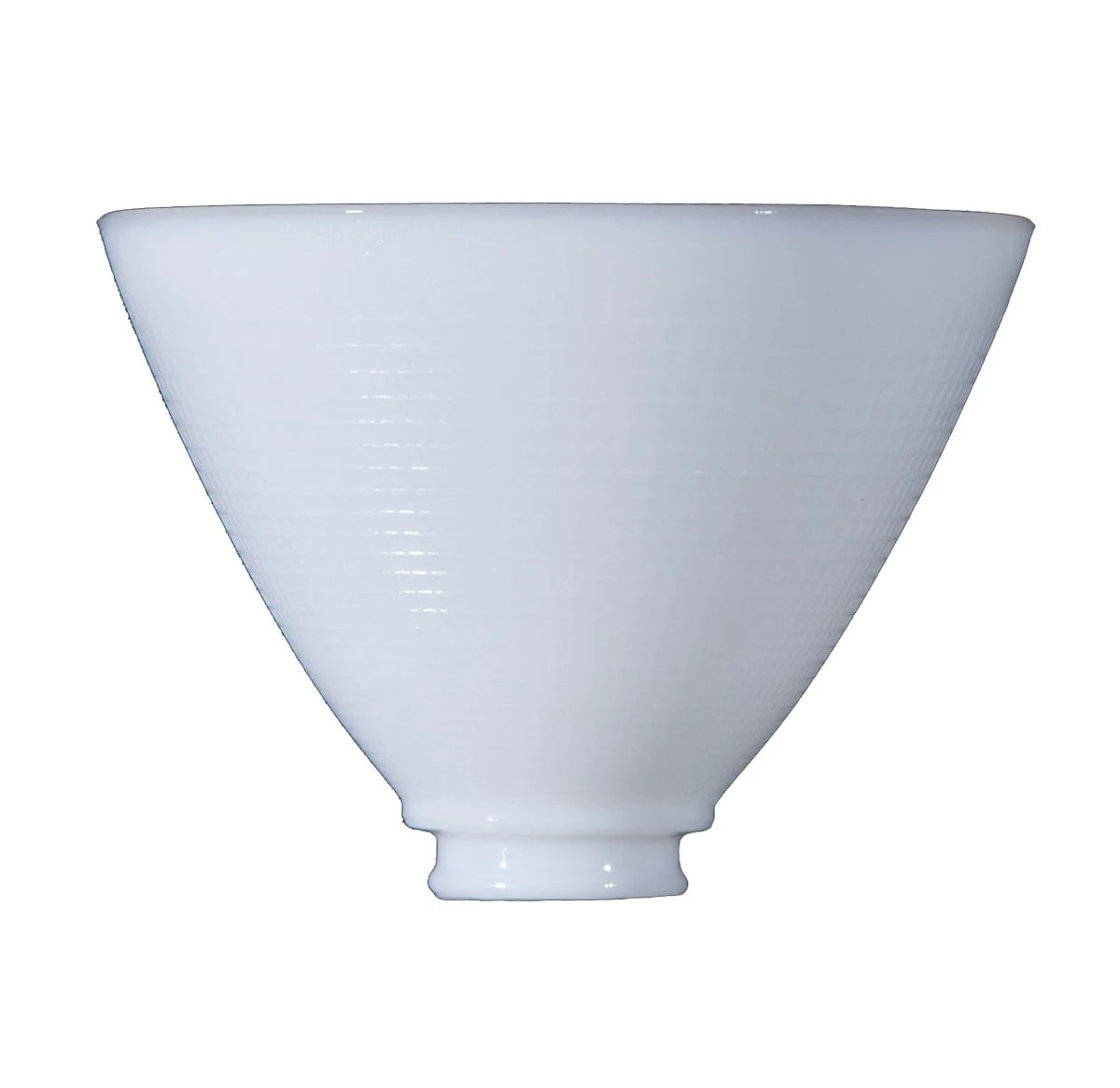 8-Inch Opal Glass Reflector Lamp Shade