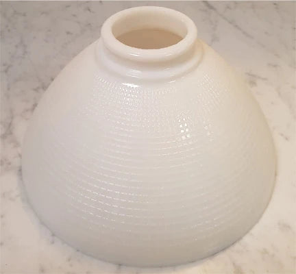 8-Inch Opal Glass Reflector Lamp Shade