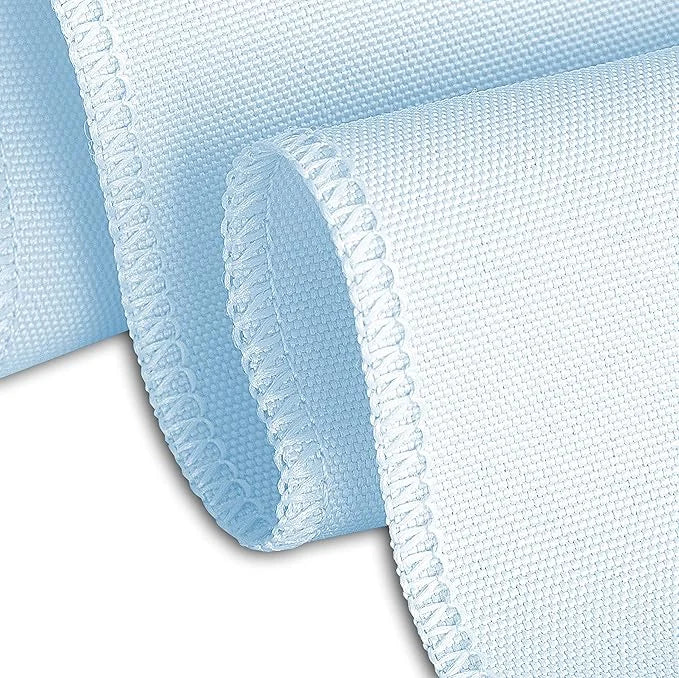 90-Inch Round Polyester Tablecloth for 60-Inch Tables, Full-Length Event Draping in 20 Color