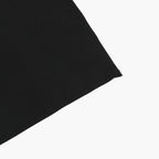 90 x 156 Inch Black Rectangular Polyester Tablecloth with Square Corners for Floor-Length Event Tables