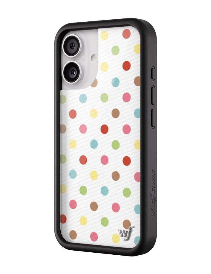 Confetti Polka Dots iPhone Case