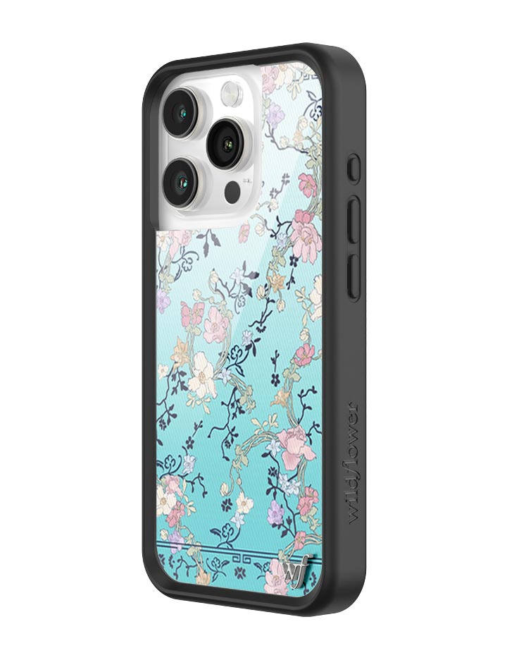 Gallery Girlie Blue iPhone Case