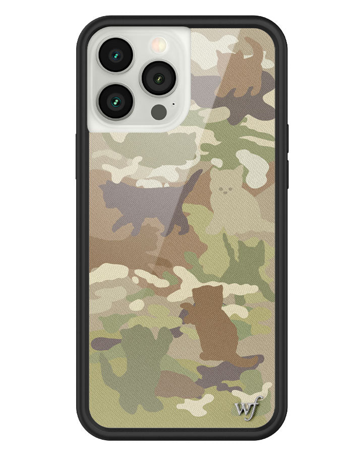 Cat Camo iPhone Case