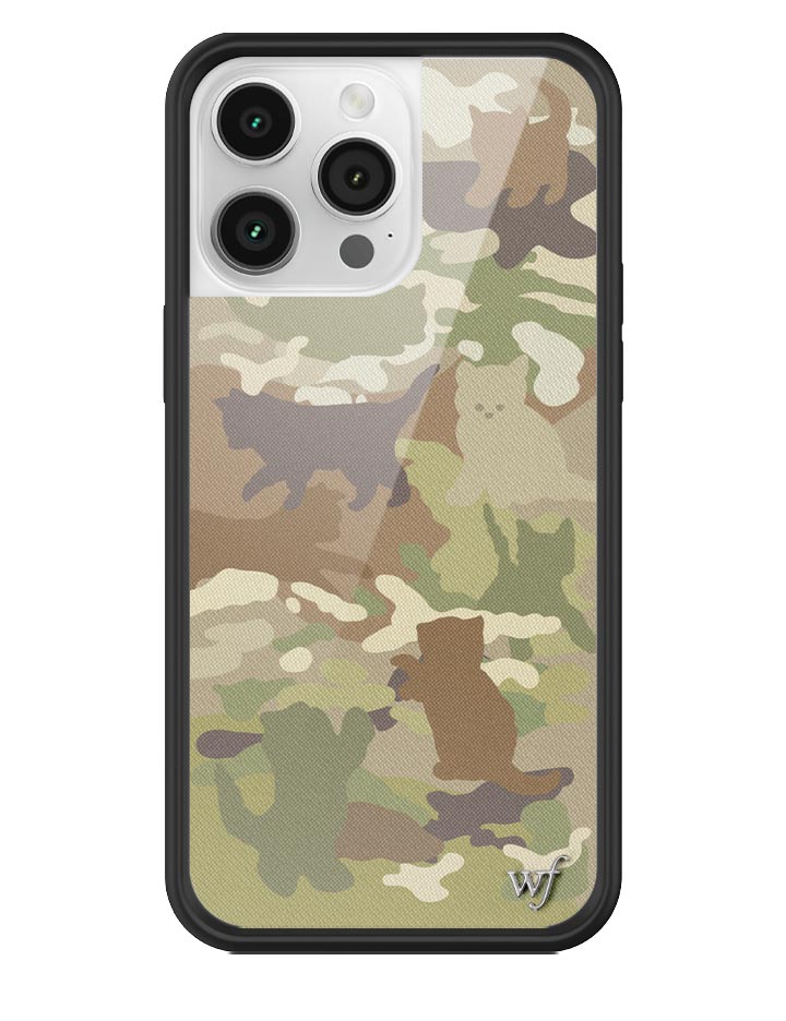 Cat Camo iPhone Case