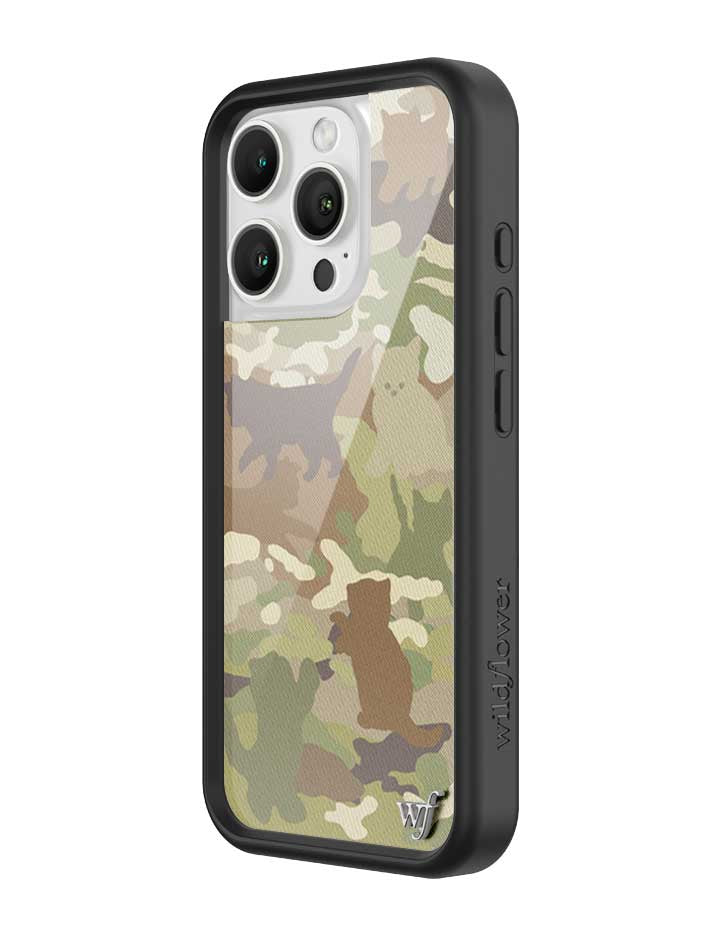 Cat Camo iPhone Case