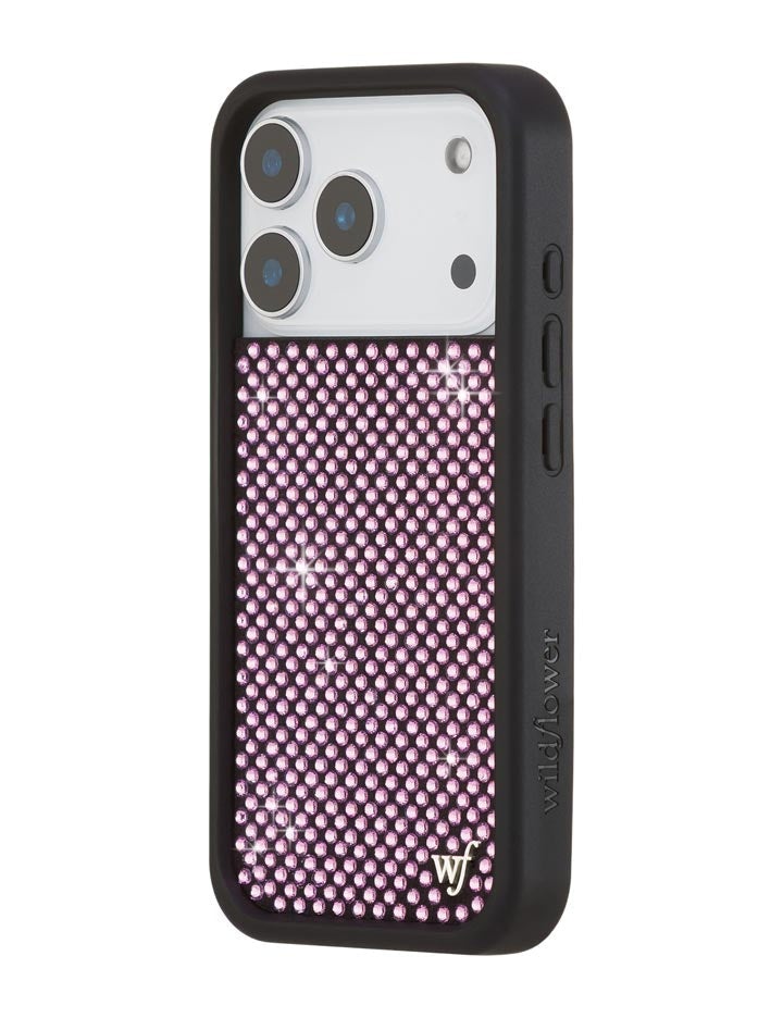 Rhinestone iPhone Case | Pink