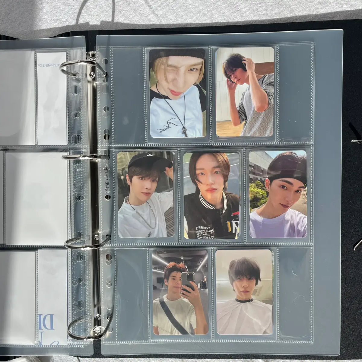 A4 Slim Binder Pages for Seven-Card Sets, 63x93mm Top-Loading Pockets in Clear 100 Micron Polypropylene