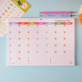 A4 Undated Monthly Planner Pad