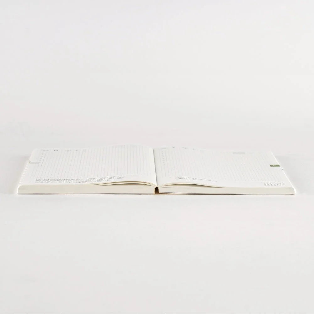 A5 Daily Planner Book for 2027 with January Start, Monday Start, Monthly Calendars and Page-Per-Day Layout