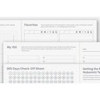 A5 Daily Planner Book for 2027 with January Start, Monday Start, Monthly Calendars and Page-Per-Day Layout