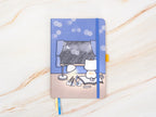A5 Dotted Journal for Notes and Sketches with 160 Dot Grid Pages and Two Bookmark Ribbons for Easy Page Marking