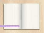 A5 Dotted Journal for Notes and Sketches with 160 Dot Grid Pages and Two Bookmark Ribbons for Easy Page Marking